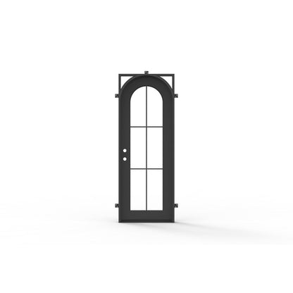 Pre-Order: Beaver Creek Single (Cold Weather + Thermal Break) | Wrought Iron Door (Ships 16-18 Weeks)