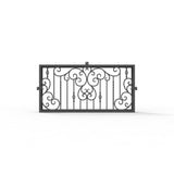 Pre-Order: Big Sky 2 Transom | Wrought Iron Door (Ships 16-18 Weeks)