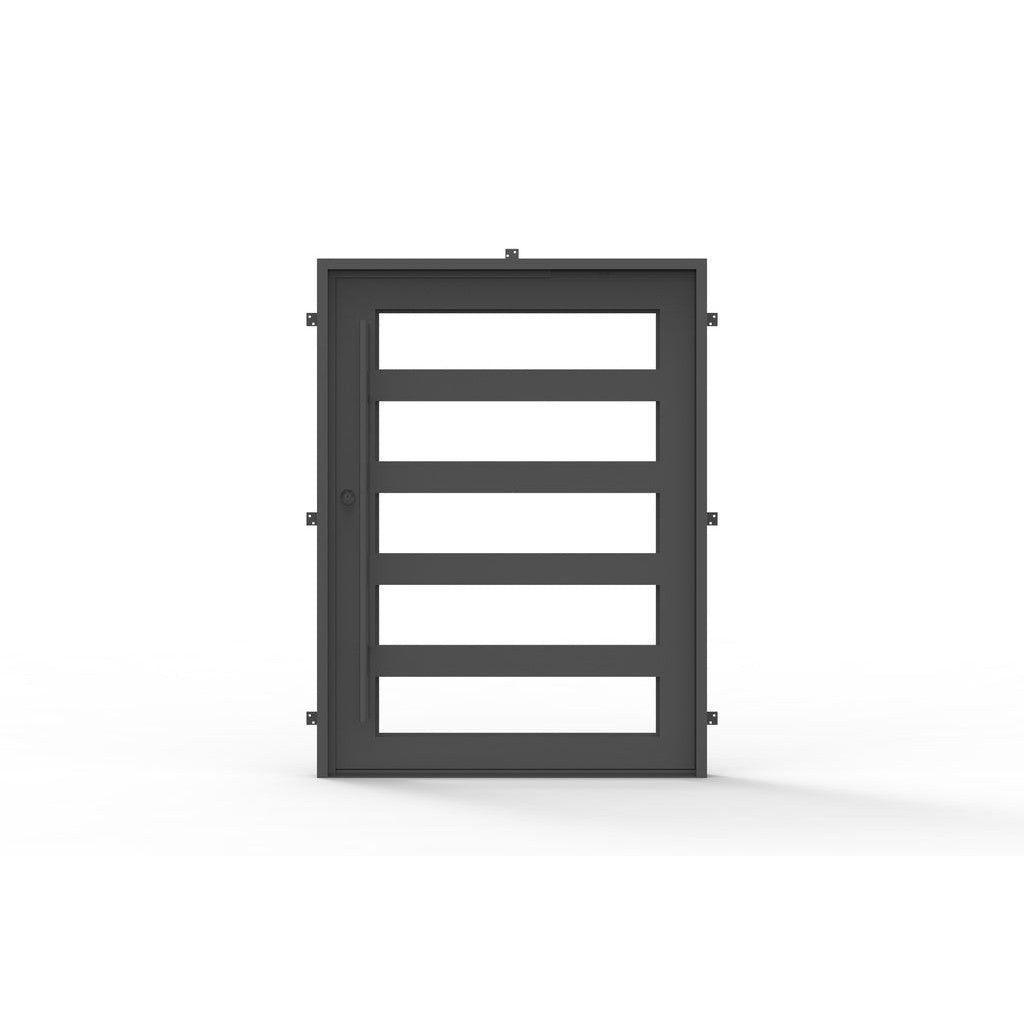 Pre-Order: Chicago 5 Pivot (Ships 16-18 Weeks) | Steel Pivot Doors