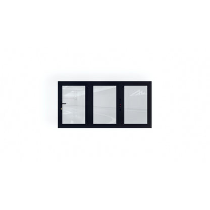 Pre-Order: Light 1 Aluminum - 3 Panel Bi-Fold Window (Thermally Broken + Cold Weather) | Aluminum Windows (Ships 16-18 Weeks)