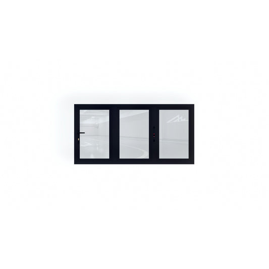 Pre-Order: Light 1 Aluminum - 3 Panel Bi-Fold Window (Thermally Broken + Cold Weather) | Aluminum Windows (Ships 16-18 Weeks)