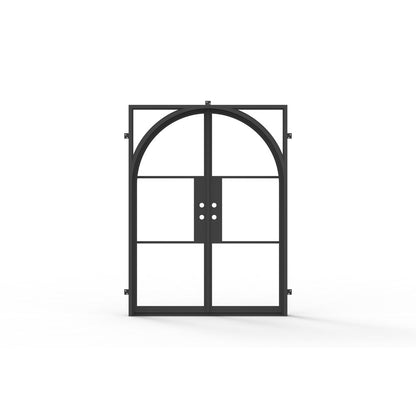 Pre-Order: Light 3 - Double | Steel French Doors (Ships 16-18 Weeks)