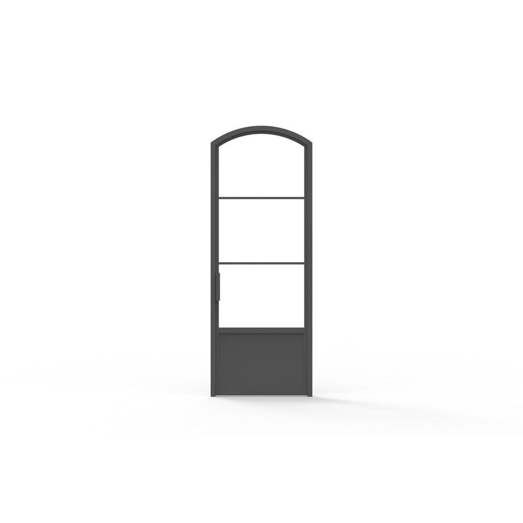 Pre-Order: Light 3 Interior w/ Kickplate - Single | Steel Interior Door (Ships 16-18 Weeks)