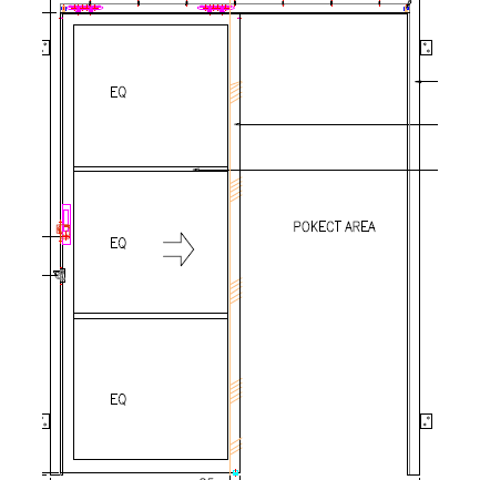 Pre-Order: Light 3 Single Interior Pocket Door | Steel Pocket Doors (Ships 16-18 Weeks)