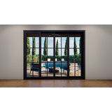 Pre-Order: Light 6 - 4 Panel | Steel Sliding Doors (Ships 16-18 Weeks)