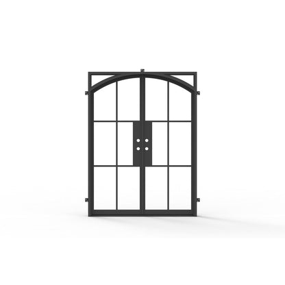 Pre-Order: Light 6 Double (Cold Weather + Thermal Break) | Steel French Doors (Ships 16-18 Weeks)