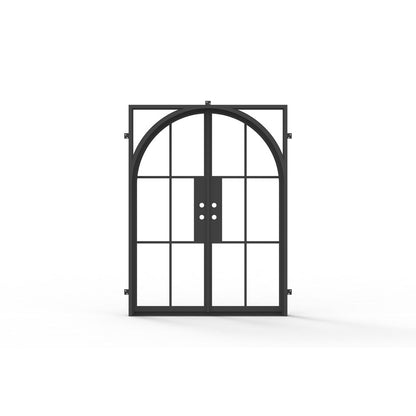 Pre-Order: Light 6 - Double | Steel French Doors (Ships 16-18 Weeks)