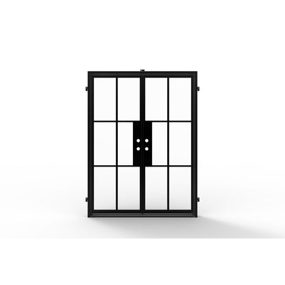 Pre-Order: Light 6 - Double | Steel French Doors (Ships 16-18 Weeks)