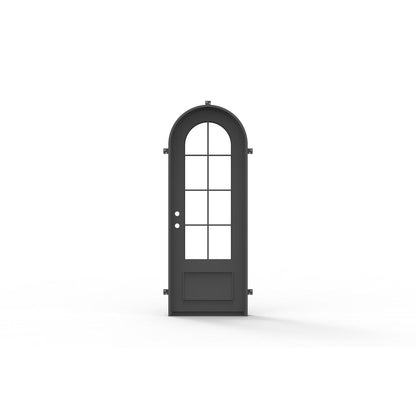 Pre-Order: Seattle Single (Cold Weather + Thermal Break) | Wrought Iron Door (Ships 16-18 Weeks)