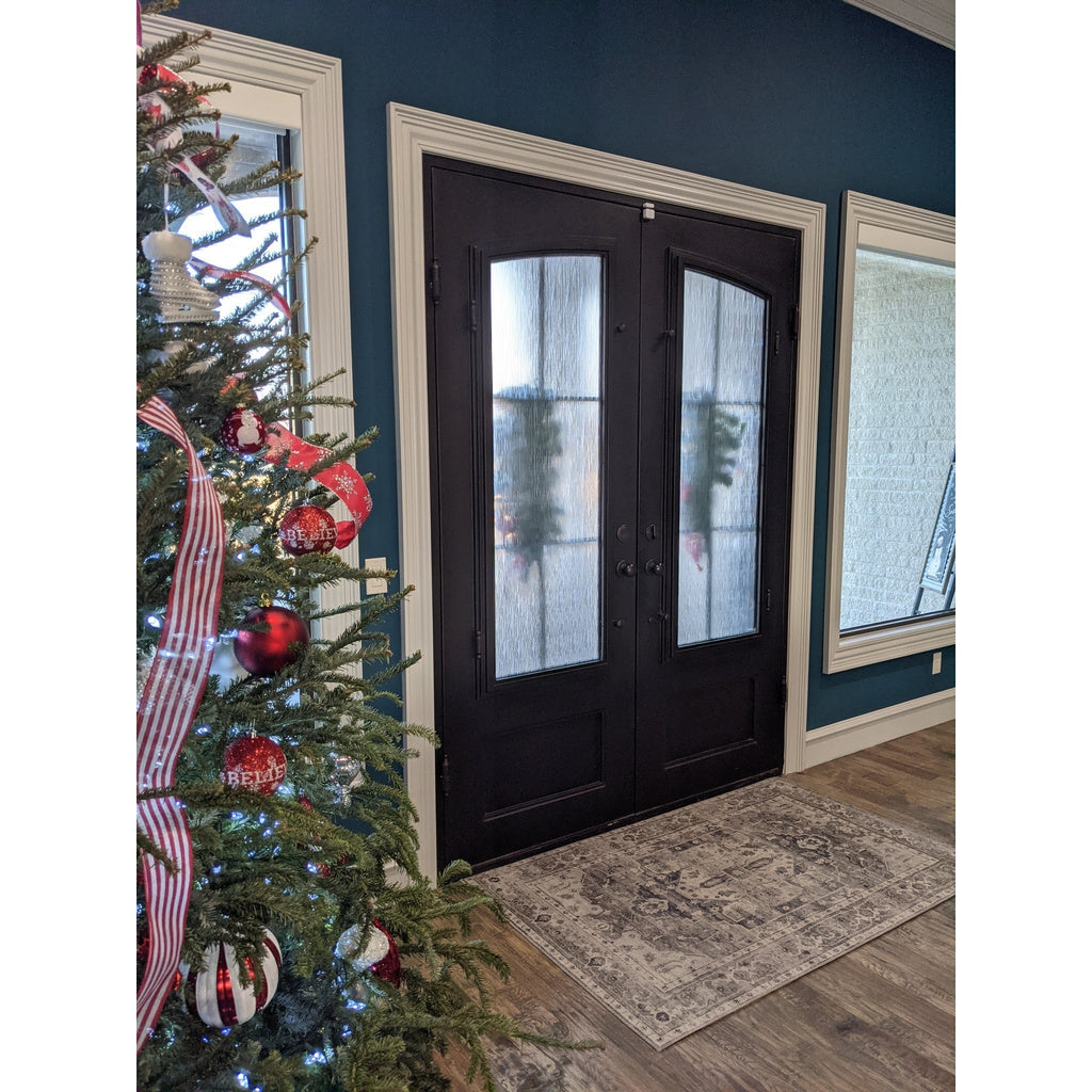 Pre-Order: Telluride Double (Cold Weather - Thermal Break) | Wrought Iron Door (Ships 16-18 Weeks)