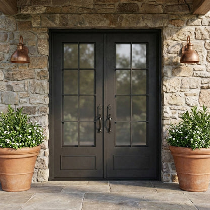 Seattle Double | Wrought Iron Door
