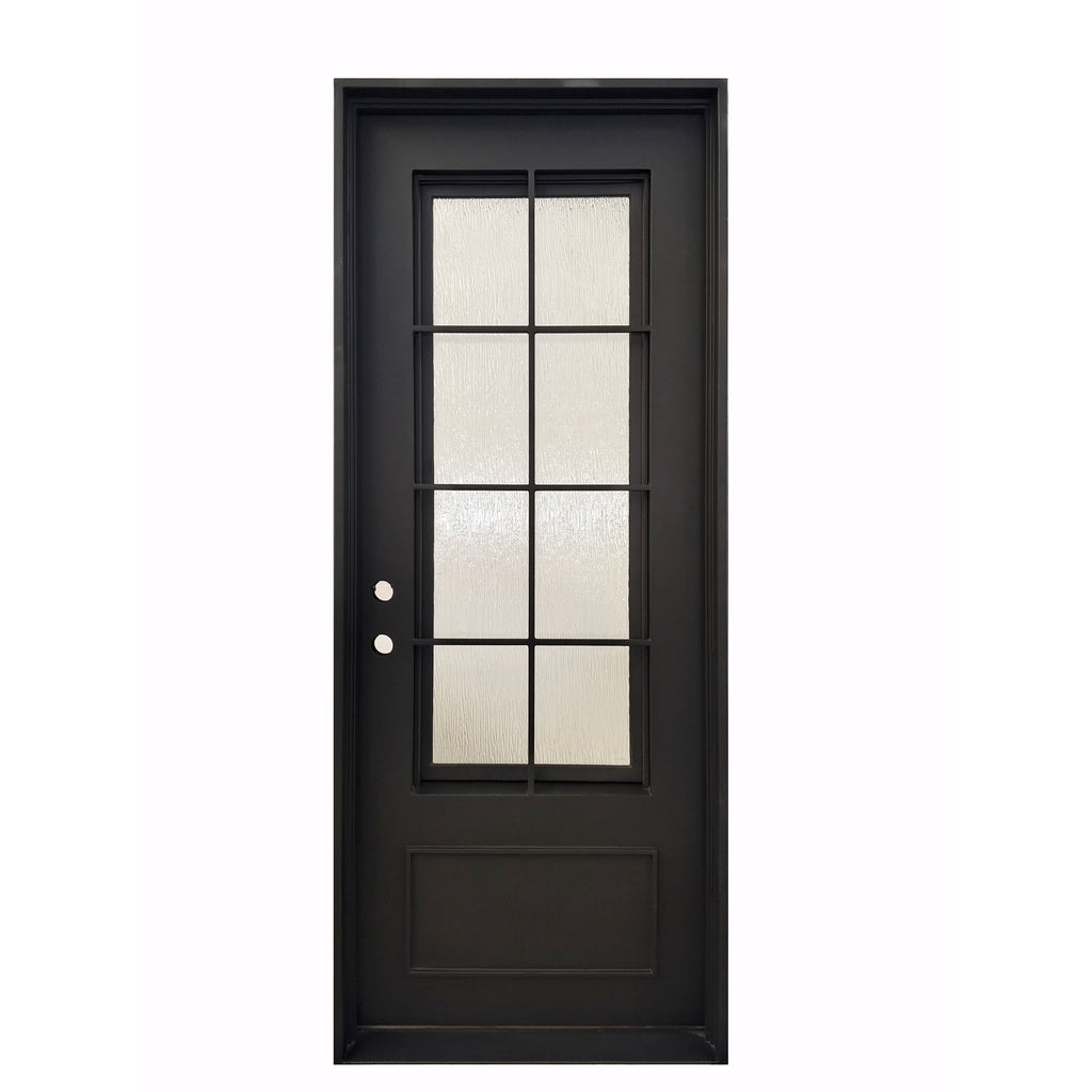 Pre-Order: Seattle Single | Wrought Iron Door (Ships 16-18 Weeks)
