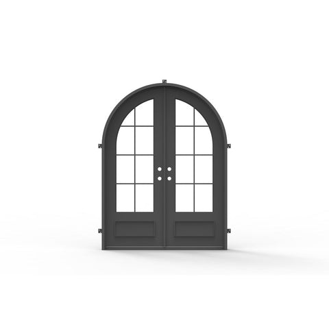 Pre-Order: Seattle Double | Wrought Iron Door (Ships 22-24 Weeks)