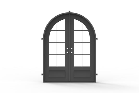 Seattle Double - Arch | Wrought Iron Door