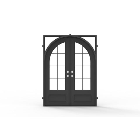 Pre-Order: Seattle Double | Wrought Iron Door (Ships 16-18 Weeks)