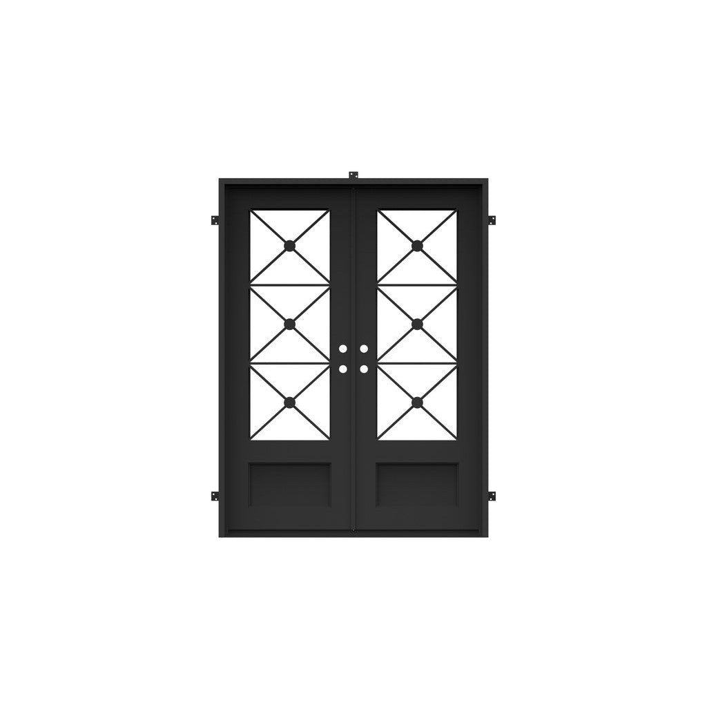 Pre-Order: Snowflower | Wrought Iron Door (Ships 16-18 Weeks)
