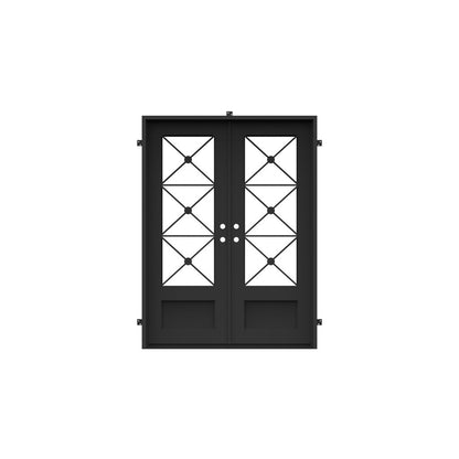 Pre-Order: Snowflower | Wrought Iron Door (Ships 16-18 Weeks)