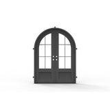 Telluride Double - Arch | Wrought Iron Door