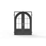 Telluride Double - Square-Arch | Wrought Iron Door