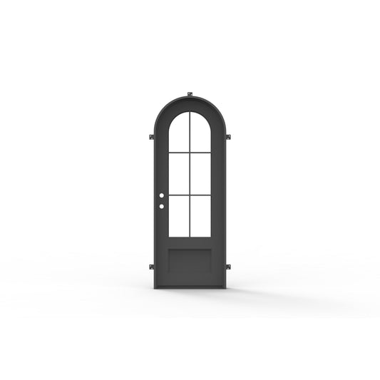 Telluride Single - Arch | Wrought Iron Door