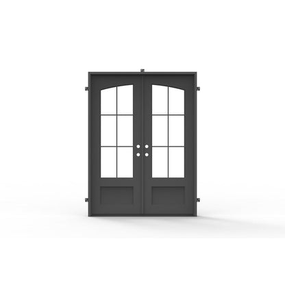 Pre-Order: Telluride Double | Wrought Iron Door (Ships 16-18 Weeks)
