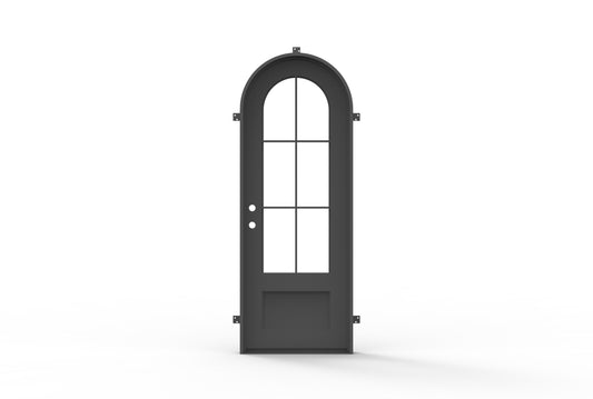 Telluride Single - Arch | Wrought Iron Door