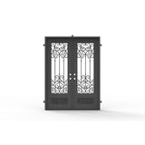 Pre-Order: Tignes Double | Wrought Iron Door (Ships 16-18 Weeks)