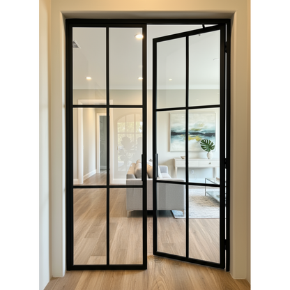 Light 6 Interior - Double | Steel Interior Door