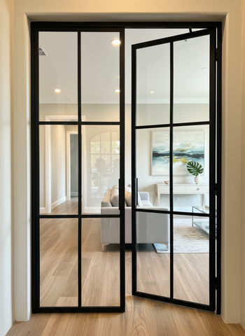 Light 6 Interior - Double | Steel Interior Door