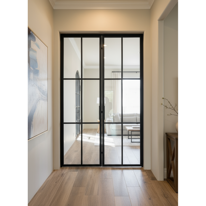 Light 6 Interior - Double | Steel Interior Door