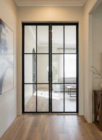 Light 6 Interior - Double | Steel Interior Door