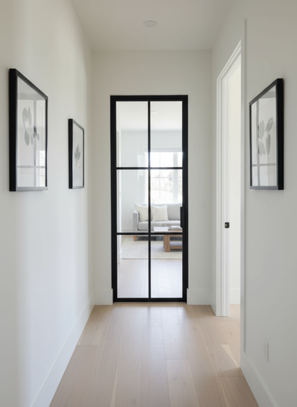 Light 6 Interior - Single | Steel Interior Door