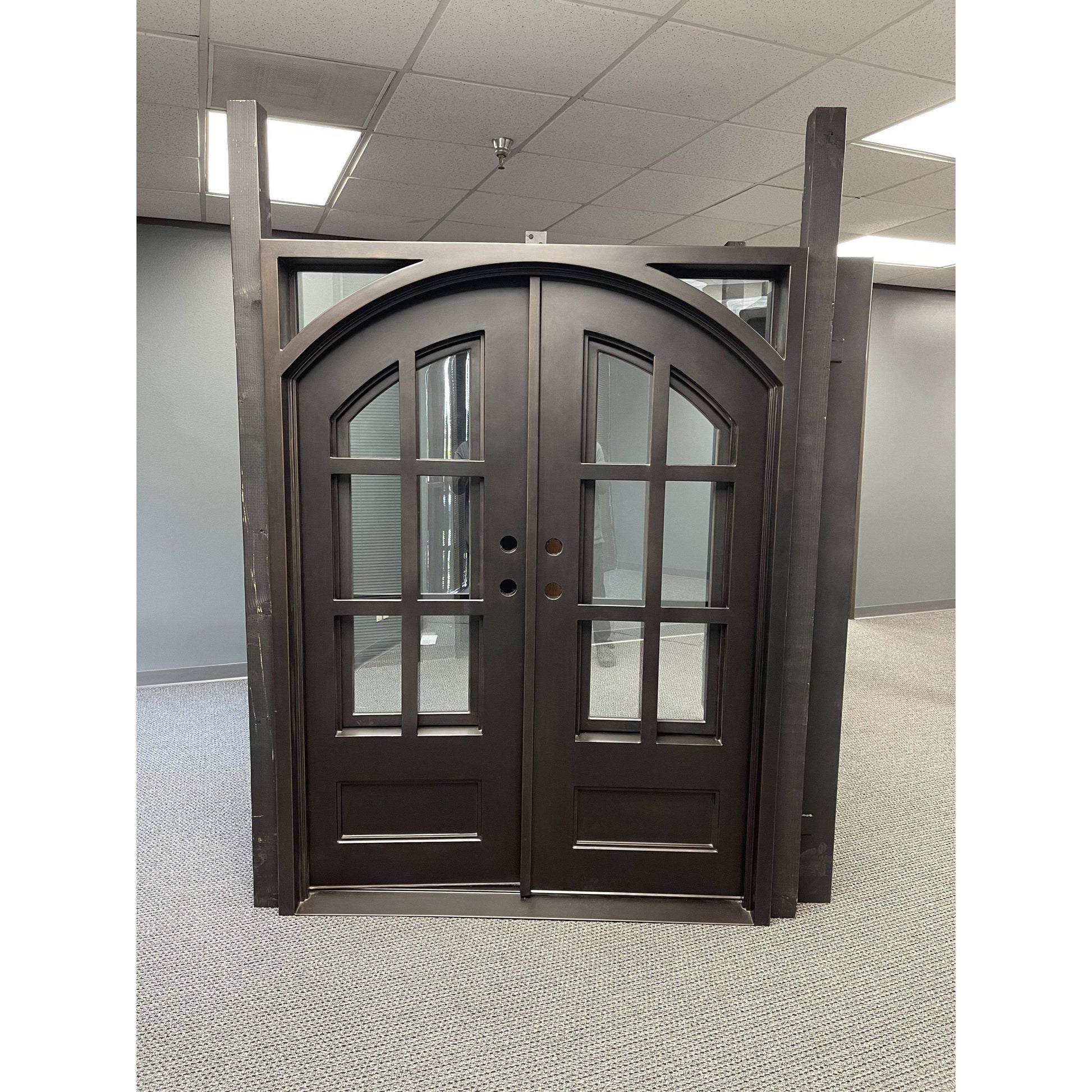 Pre-Order New York-Wrought Iron Doors-Black Diamond Iron Doors