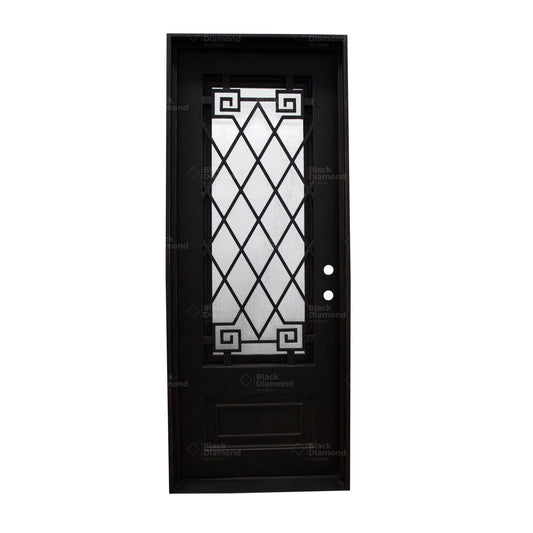 Pre-Order Crested Butte-Wrought Iron Doors-Black Diamond Iron Doors