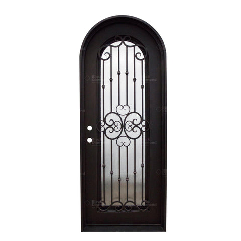 Pre-Order Portillo-Wrought Iron Doors-Black Diamond Iron Doors