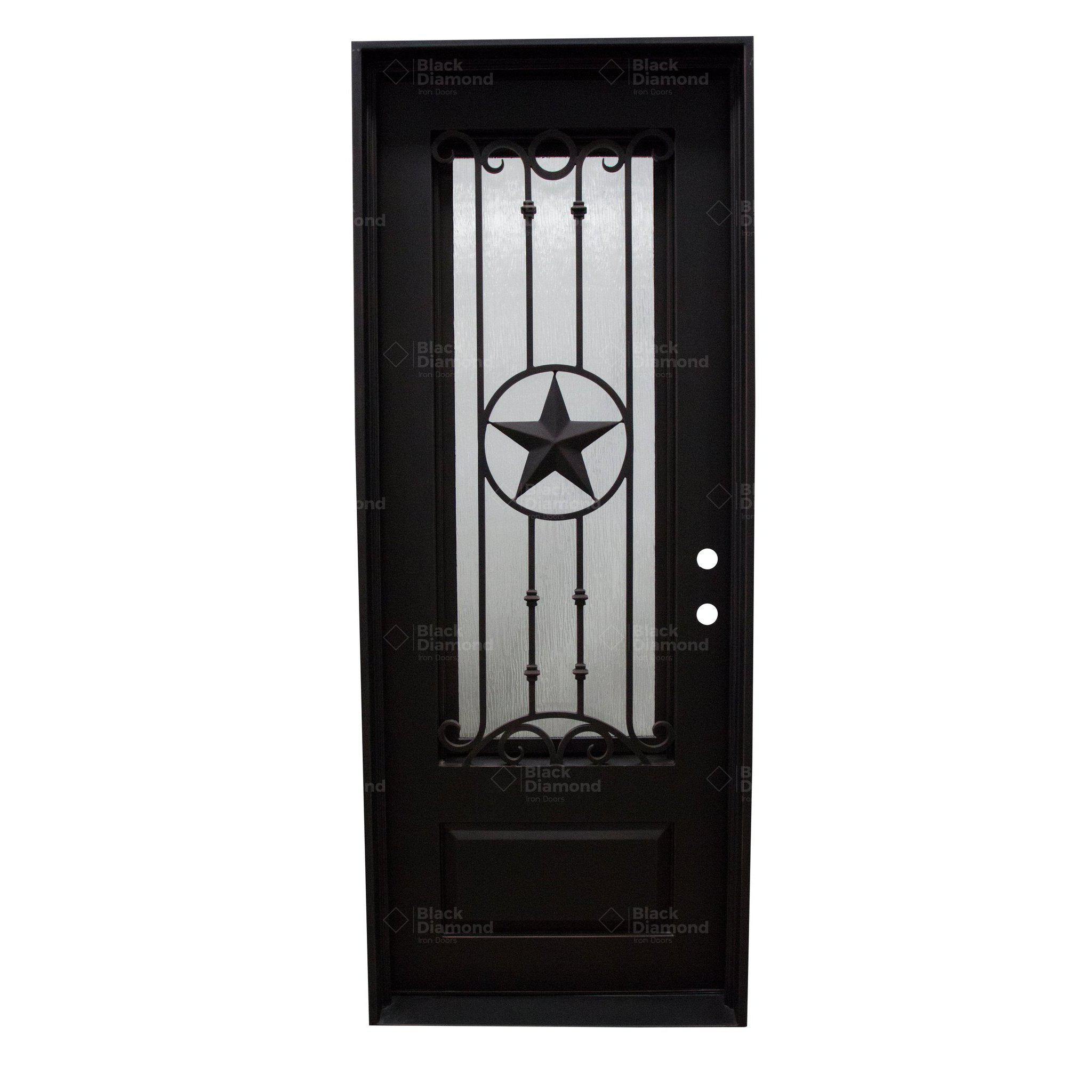 Pre-Order Killington-Wrought Iron Doors-Black Diamond Iron Doors