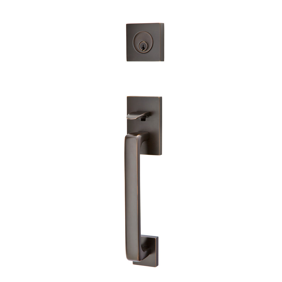Emtek - Contemporary - Baden-Handles & Locks-Black Diamond Iron Doors