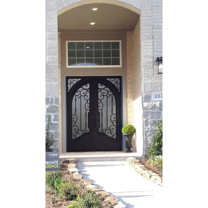 Big Sky 2 - Square-Arch | Wrought Iron Door