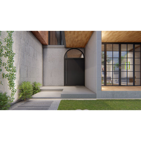 Pre-Order Rockford (Pivot)-Pivot Doors-Black Diamond Iron Doors