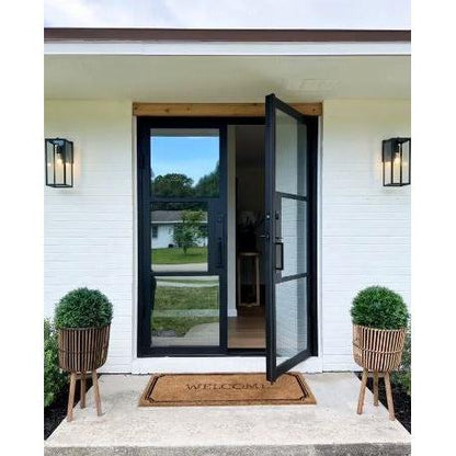 Light 3 - Double | Steel French Doors