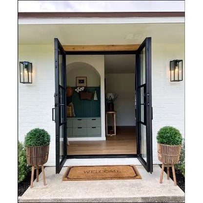 Light 3 - Double | Steel French Doors