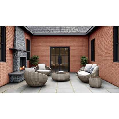 Light 6 - Double | Steel French Doors