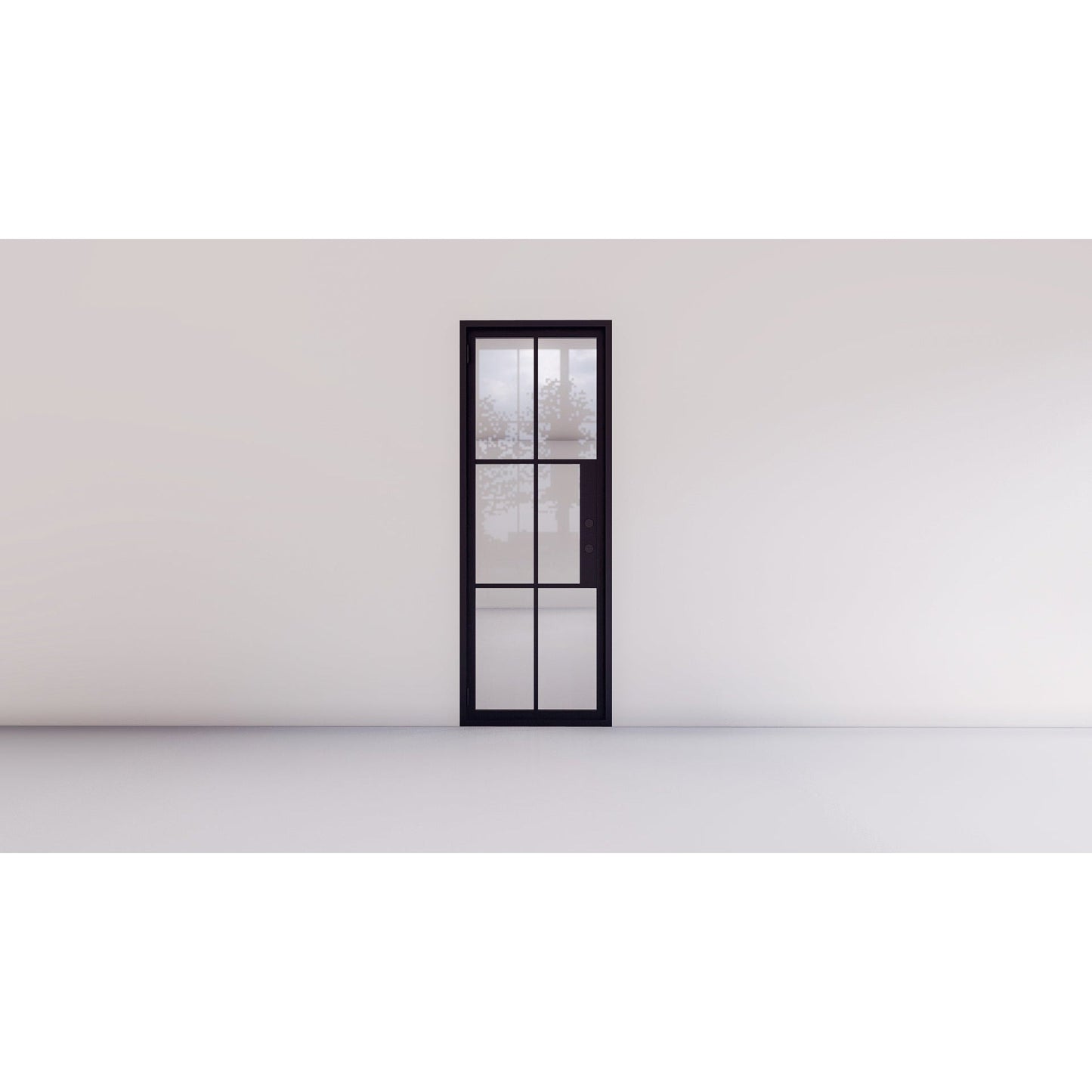 Light 6 - Single | Steel French Doors