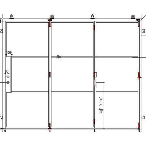 Pre-Order Light 3S - Bi-Fold (Cold Rolled Steel)-Steel Bi-Fold Doors-Black Diamond Iron Doors