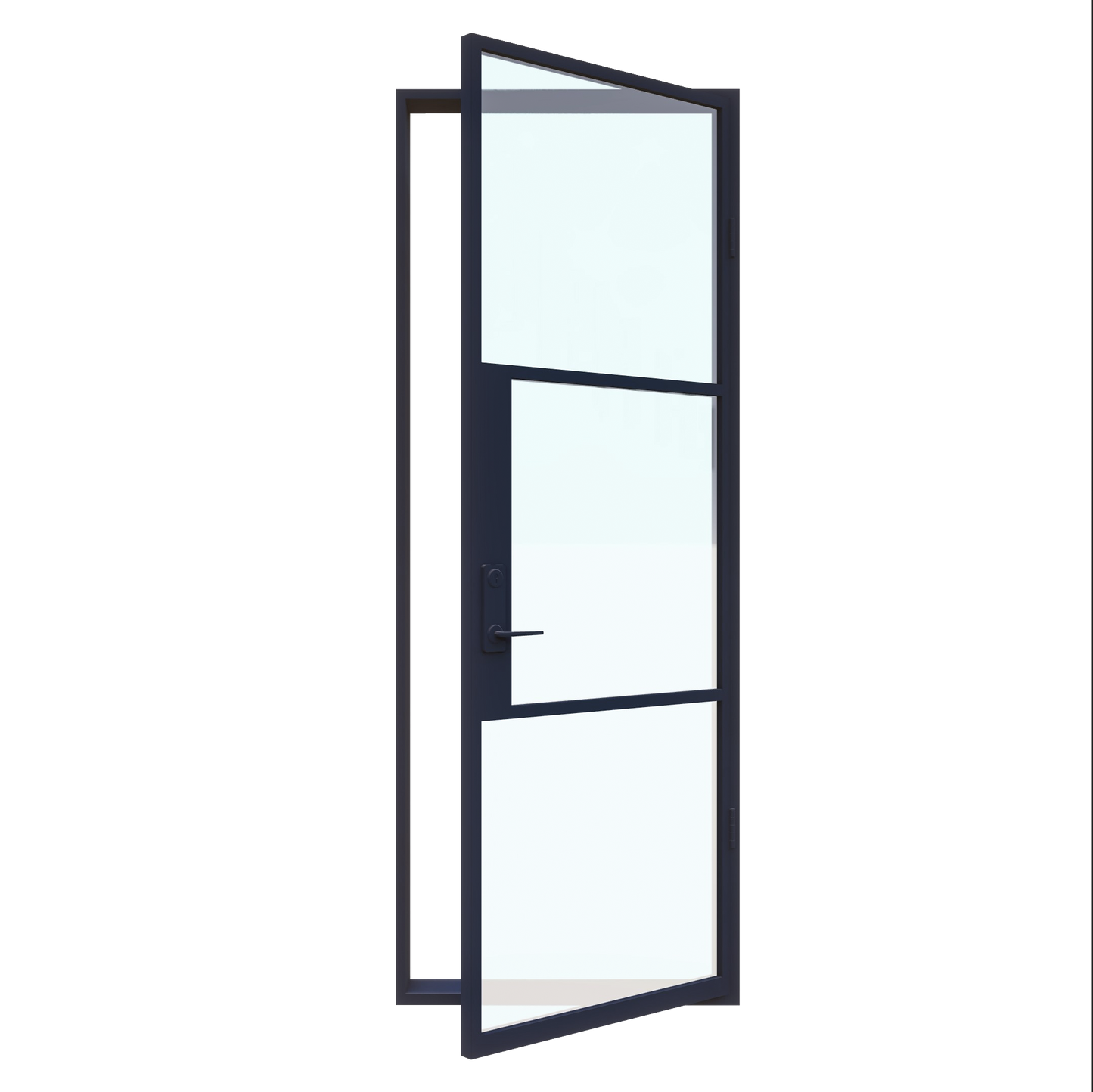 Light 3 - Single | Steel French Doors