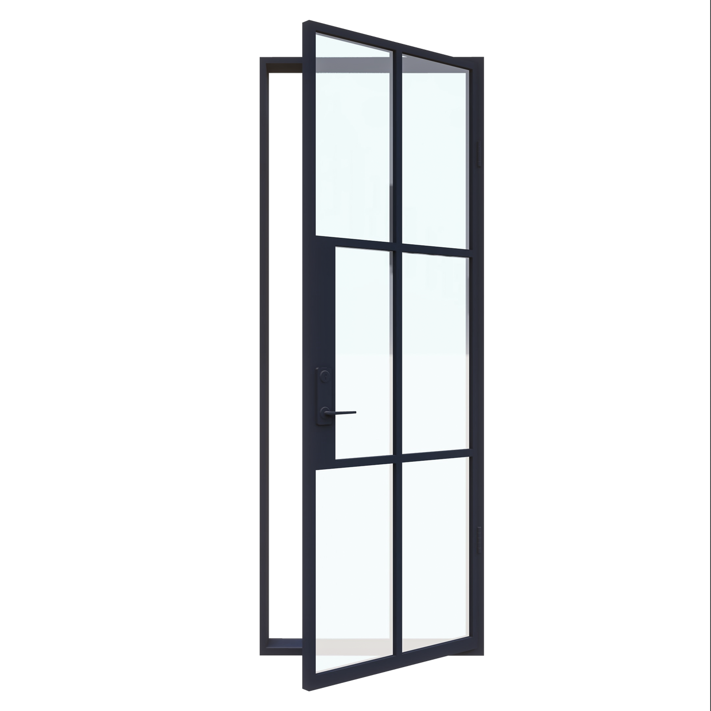 Light 6 - Single | Steel French Doors