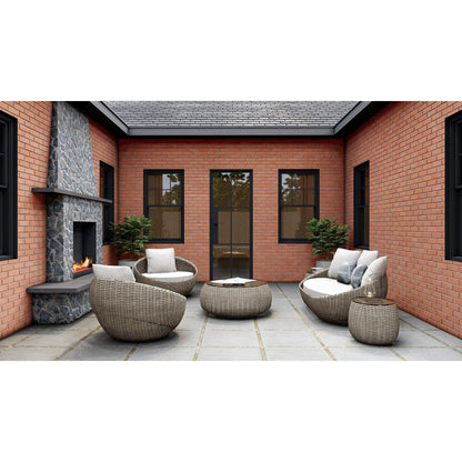 Light 6 - Single-Steel French Doors-Black Diamond Iron Doors