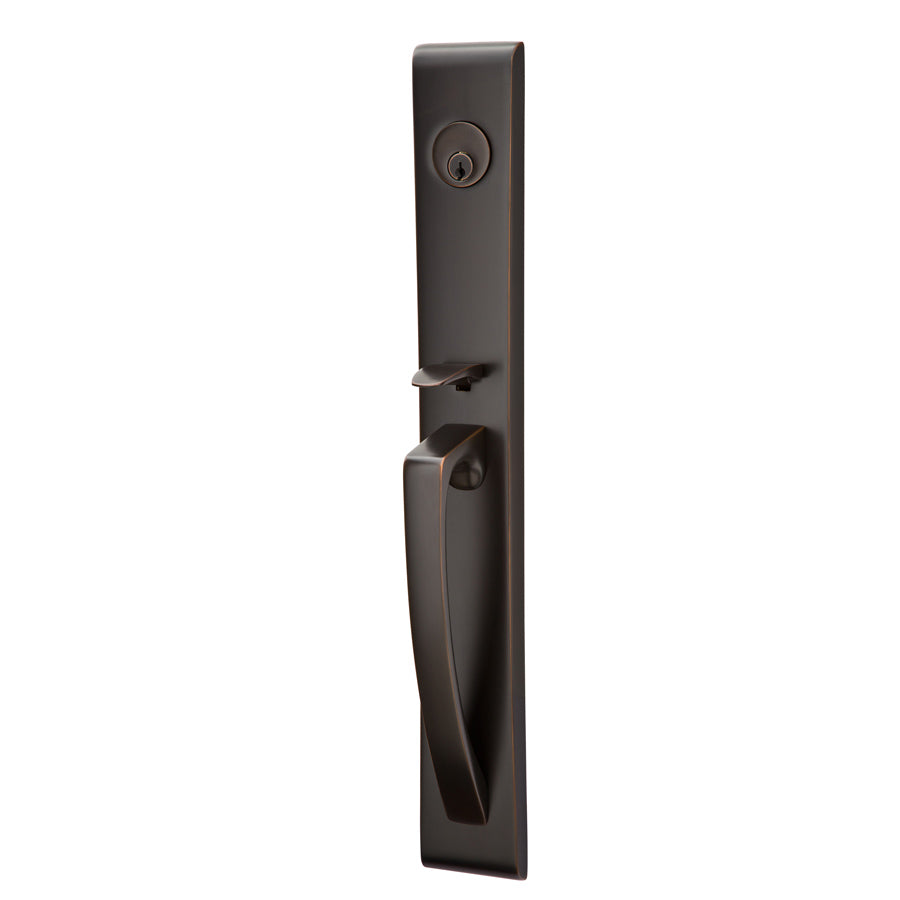 Emtek - Contemporary - Orion-Handles & Locks-Black Diamond Iron Doors