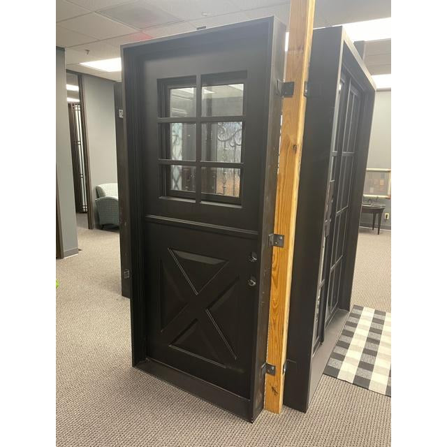 Pre-Order: Angela Single Dutch | Wrought Iron Door (Ships 16-18 Weeks)