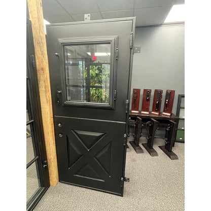 Pre-Order: Angela Single Dutch | Wrought Iron Door (Ships 16-18 Weeks)